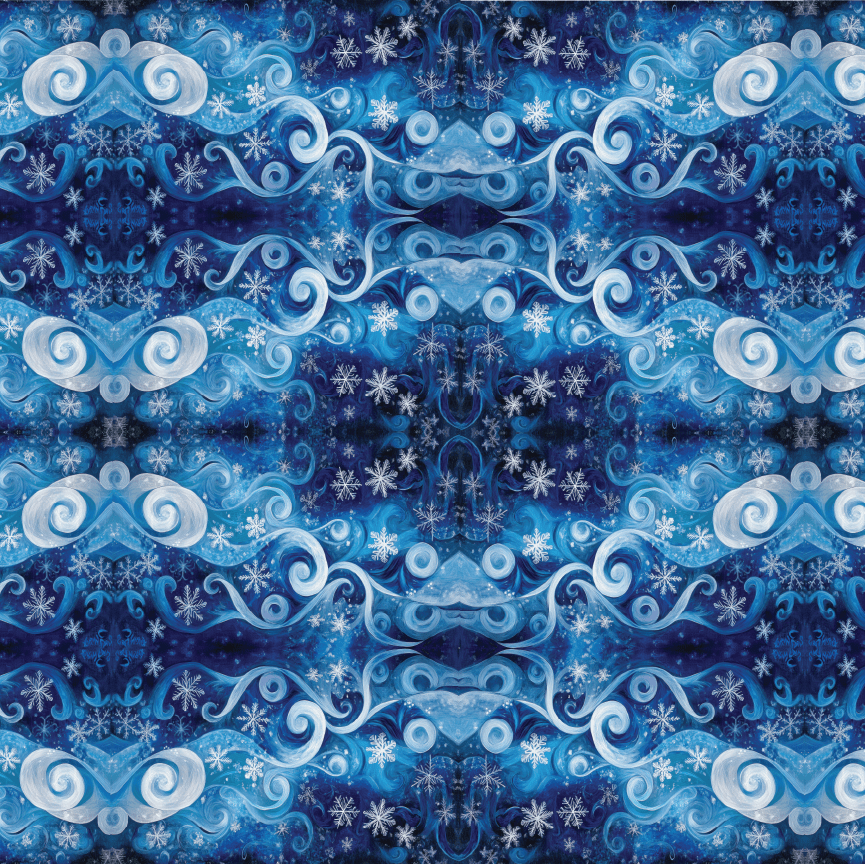 P1212 | Winter Wonderland Pattern Acrylic Sheets - CMB Pattern Acrylic